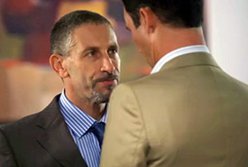 Photo of Mark Ivanir playing Burn Notice TV character Ivan Vaskov